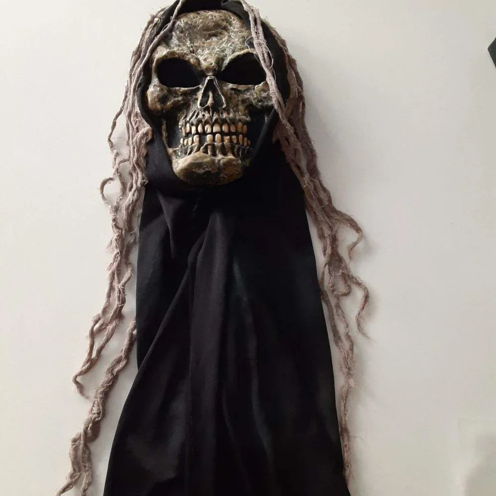 Scary Halloween Masks and butcher knife headband